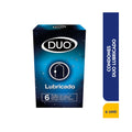 CONDON DUO LUBRICADO PRESERVATIVOS X 6 UNDS