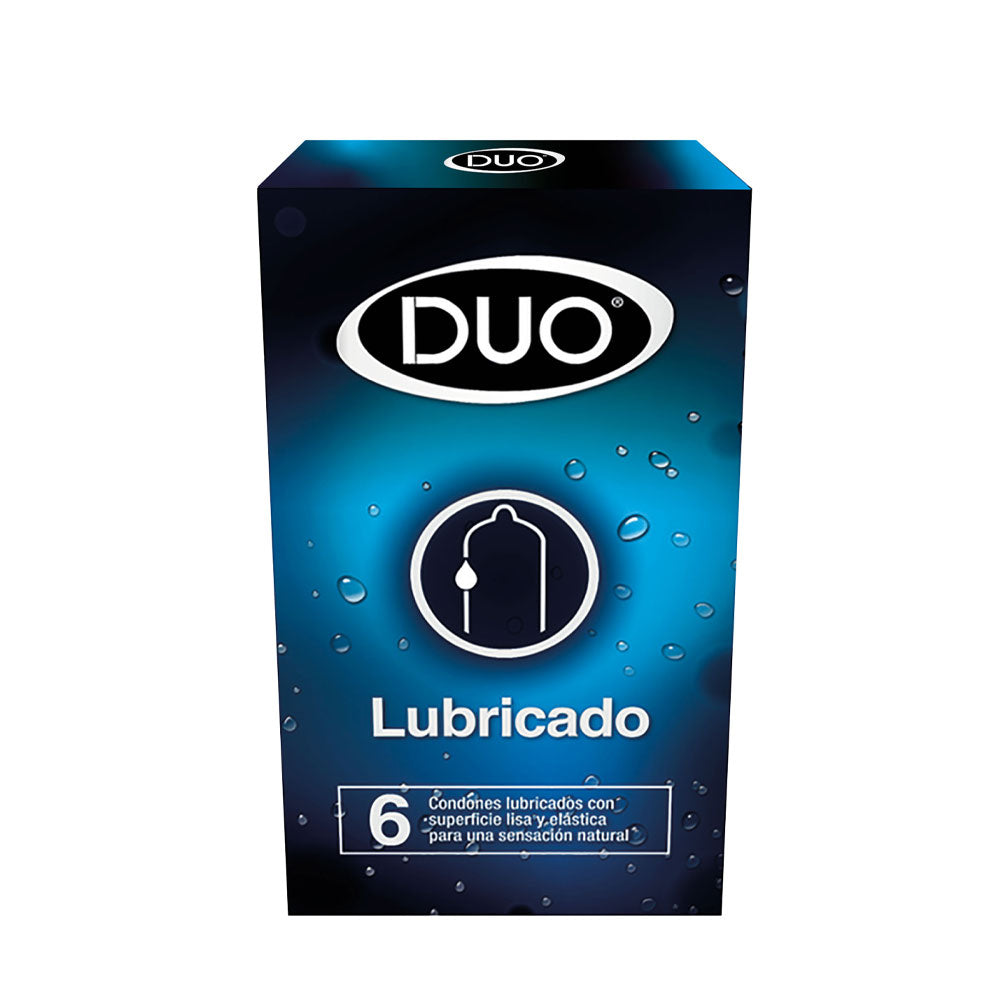 CONDON DUO LUBRICADO PRESERVATIVOS X 6 UNDS