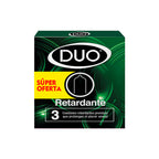 CONDON DUO RETARDANTE PRESERVATIVOS X 3 UNDS