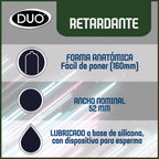 CONDON DUO RETARDANTE PRESERVATIVOS X 3 UNDS