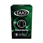 CONDON DUO RETARDANTE PRESERVATIVOS X 6 UNDS