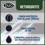 CONDON DUO RETARDANTE PRESERVATIVOS X 6 UNDS