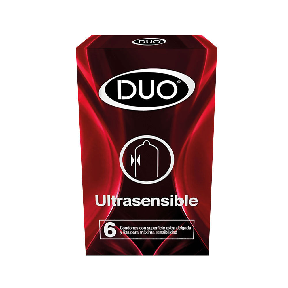 CONDON DUO ULTRASENSIBLE PRESERVATIVOS X 6 UNDS