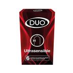 CONDON DUO ULTRASENSIBLE PRESERVATIVOS X 6 UNDS