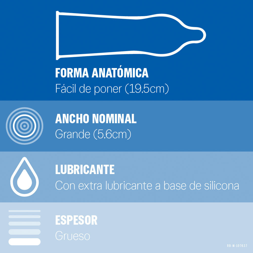 CONDON DUREX EXTRA SEGURO PRESERVATIVOS X 3 UNDS