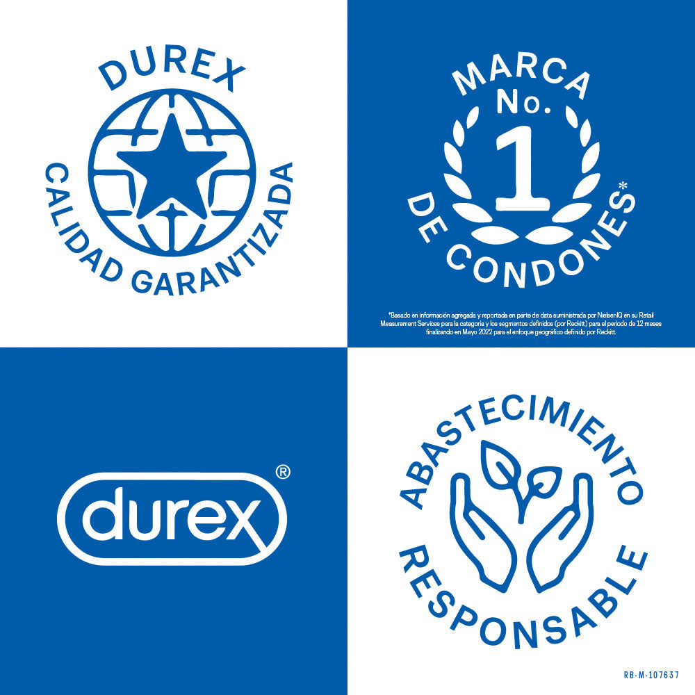 CONDON DUREX EXTRA SEGURO PRESERVATIVOS X 3 UNDS