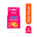 CONDON DUREX MAXIMO PLACER PRESERVATIVOS X 3 UNDS