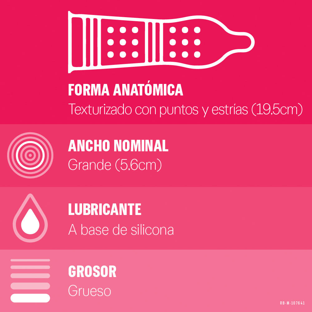 CONDON DUREX MAXIMO PLACER PRESERVATIVOS X 3 UNDS