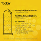 CONDON TODAY PUNTO G PRESERVATIVOS X 6 UNDS