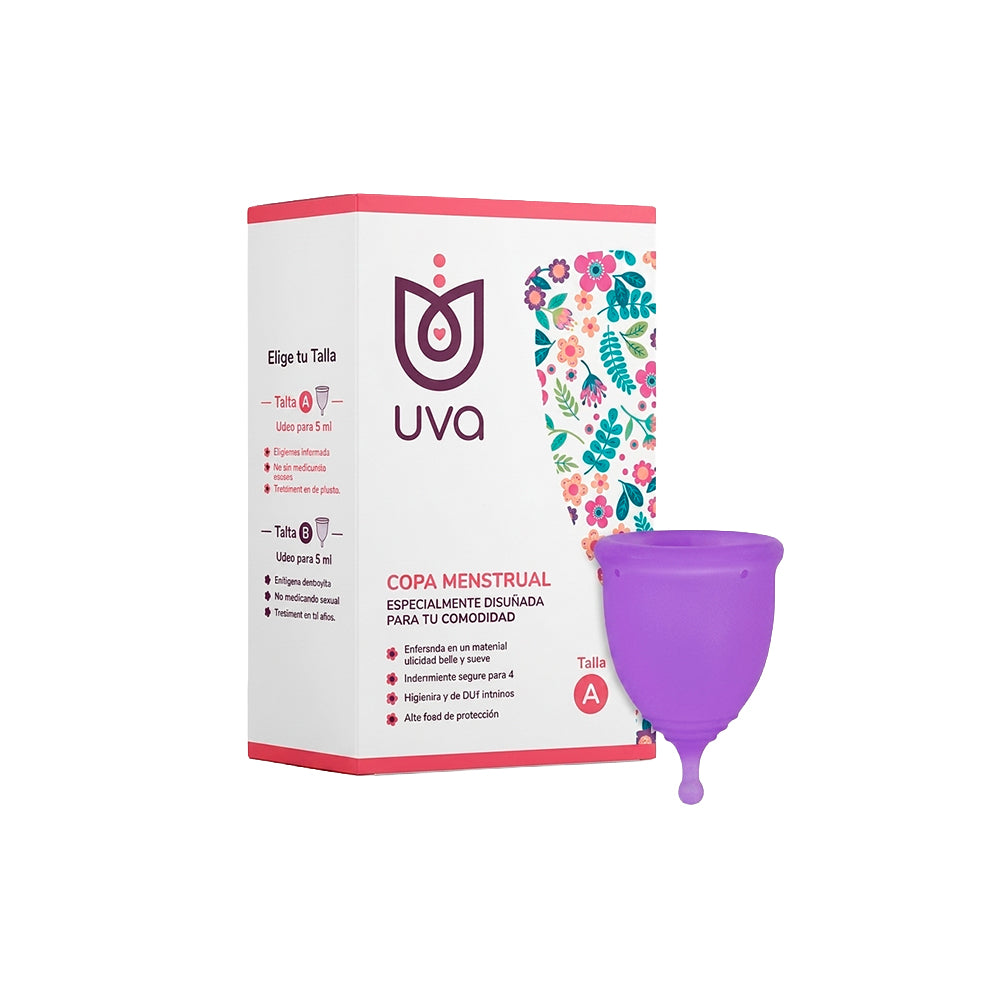 COPA MENSTRUAL UVA 2 TALLA A CAJA