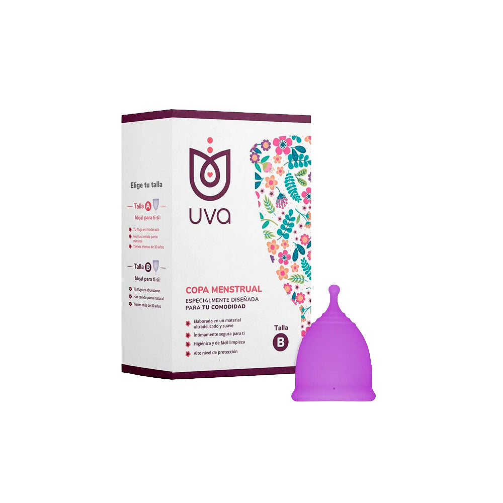 COPA MENSTRUAL UVA 2 TALLA B CAJA