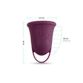 COPA MENSTRUAL UVA ESSENTIAL TALLA B CAJA X 1 UND