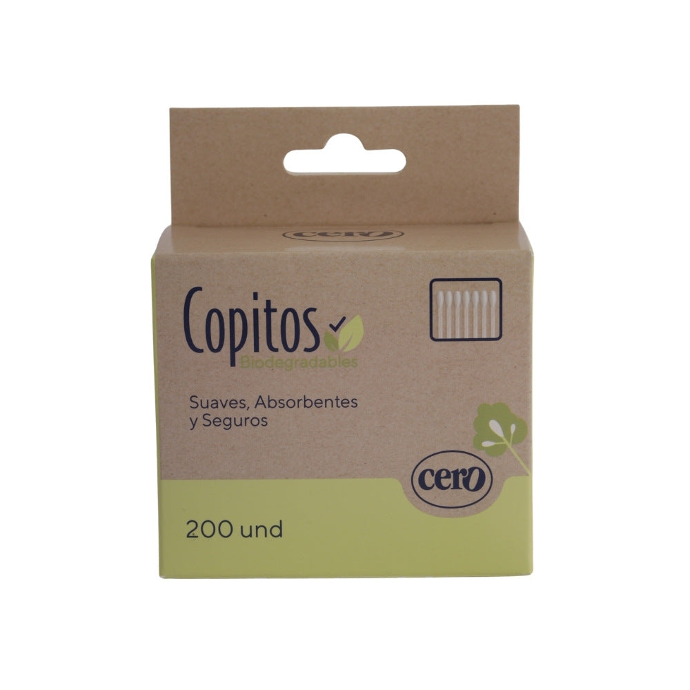 COPITOS ECOLÓGICOS CERO CAJA X 200 UNDS