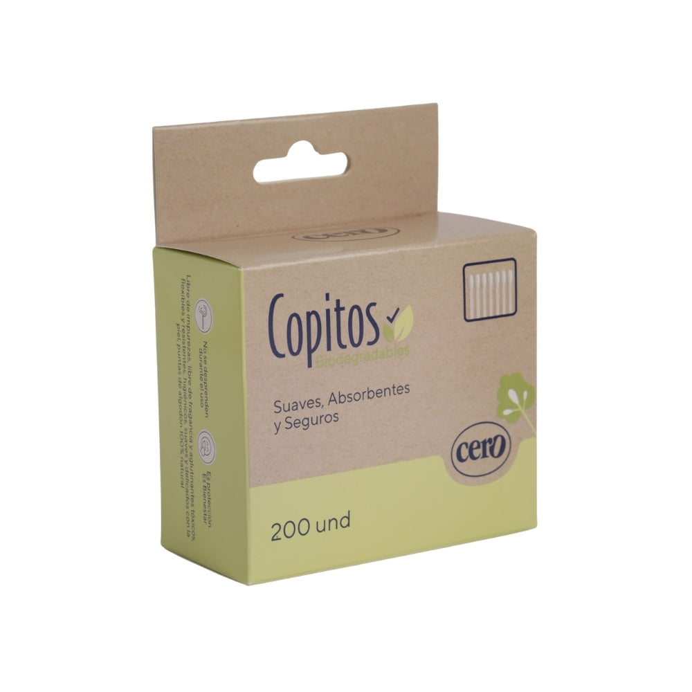 COPITOS ECOLÓGICOS CERO CAJA X 200 UNDS