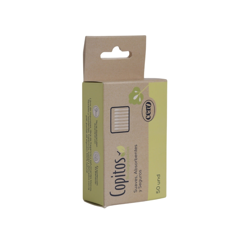 COPITOS ECOLÓGICOS CERO CAJA X 50 UNDS