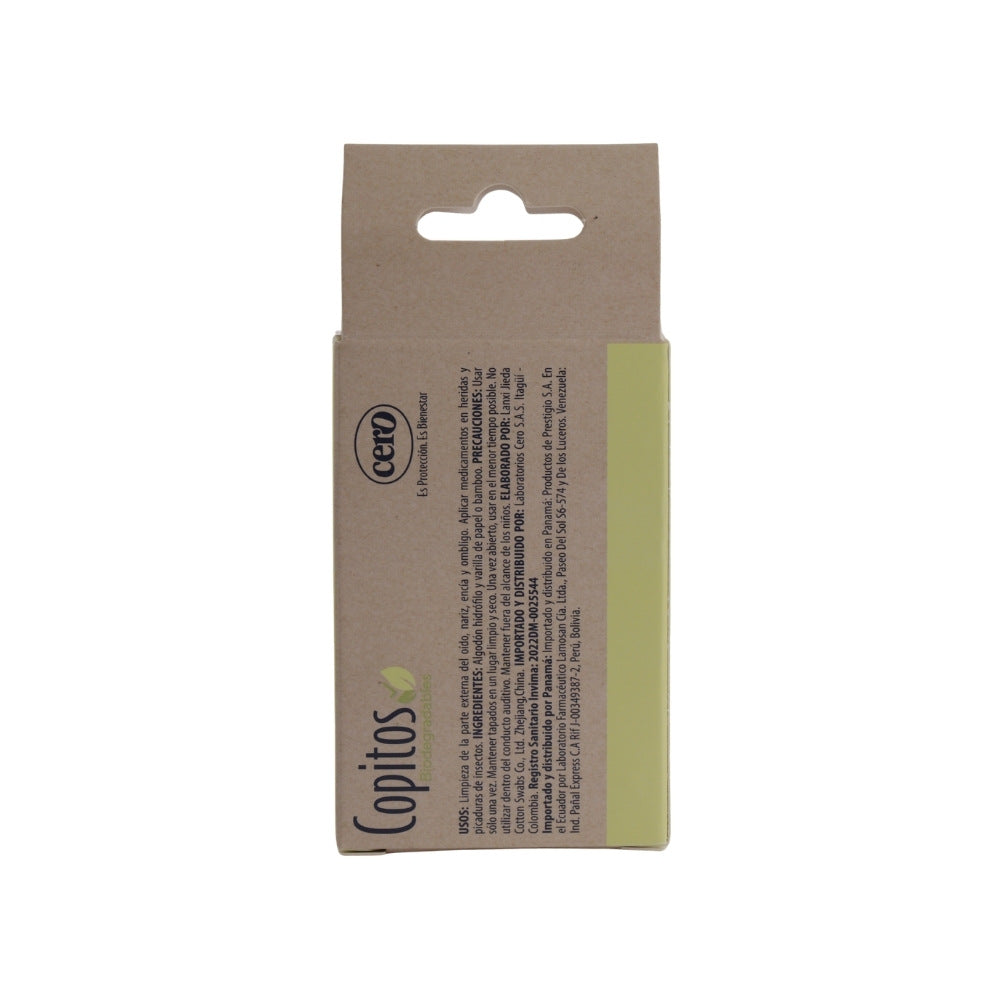 COPITOS ECOLÓGICOS CERO CAJA X 50 UNDS