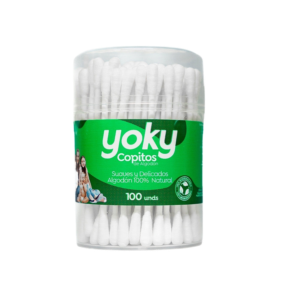 COPITOS YOKY BIODEGRADABLE X 100 UNDS