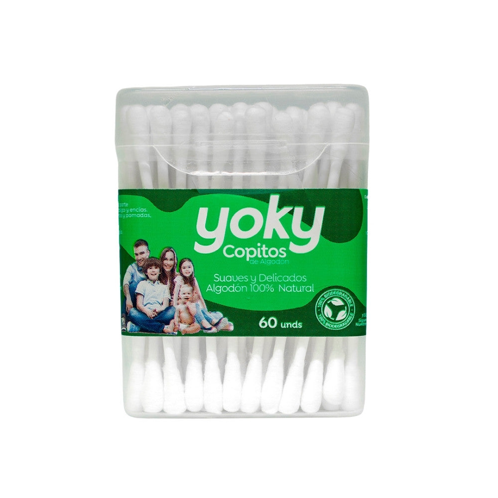 COPITOS YOKY BIODEGRADABLE X 60 UNDS
