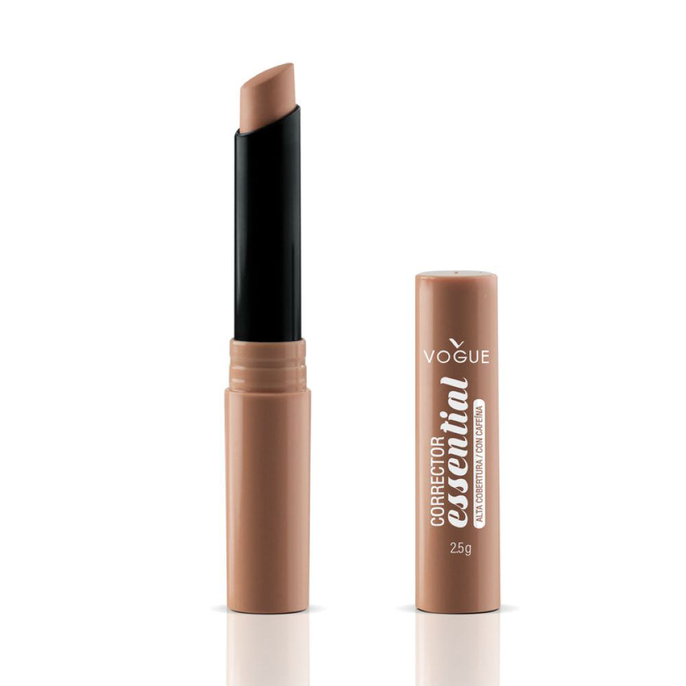CORRECTOR VOGUE ESSENTIAL 2.5 G CASTANO TUBO X 1 UND