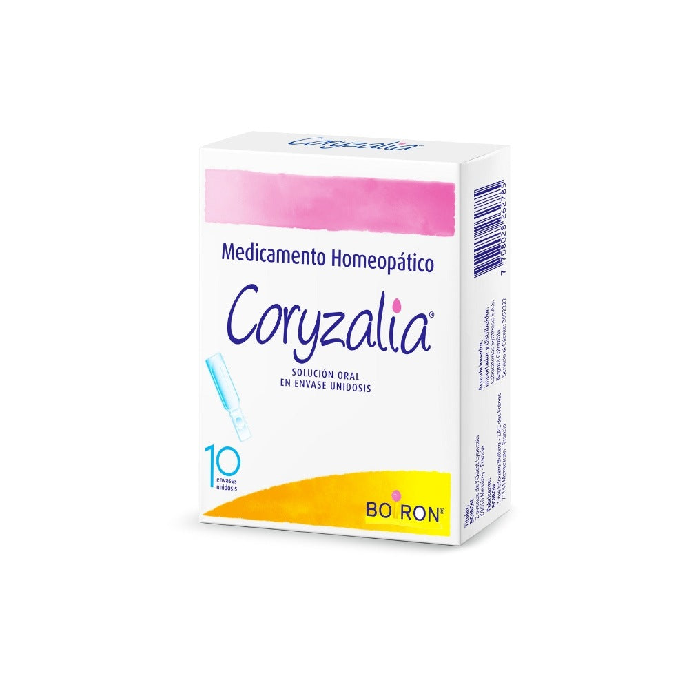 CORYZALIA SOLUCION ORAL UNIDOSIS CAJA X 10 UNDS