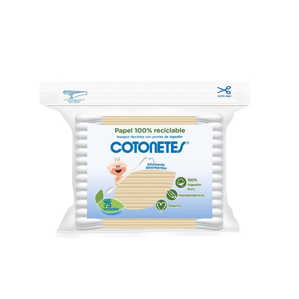 COTONETES JOHNSONS BOLSA X 75 UNDS