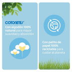 COTONETES JOHNSONS BOLSA X 75 UNDS