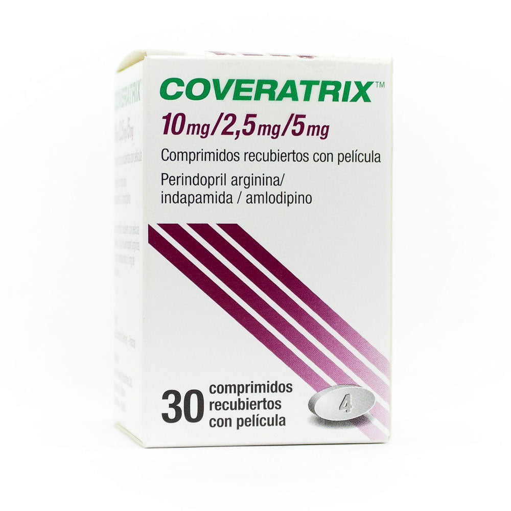 COVERATRIX TABLETAS 10/2.5/5MG CAJA X 30 UNDS
