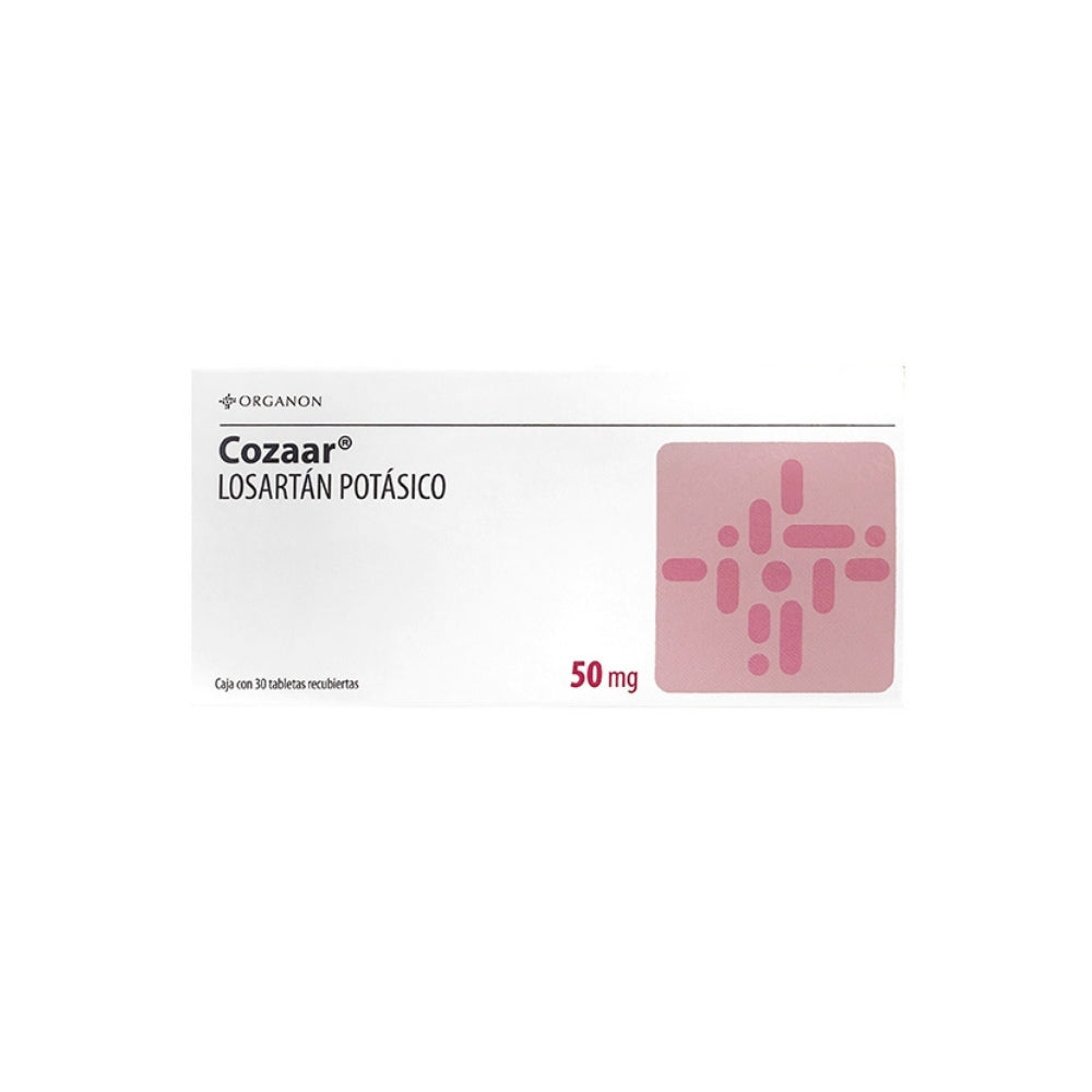 COZAAR TABLETAS 50 MG CAJA X 30 UNDS