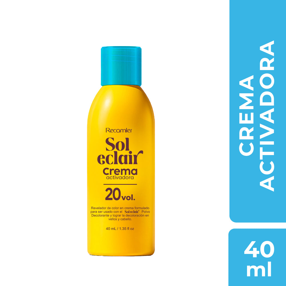 CREMA ACTIVADORA SOL ECLAIR VOL 20 FRASCO 40 ML