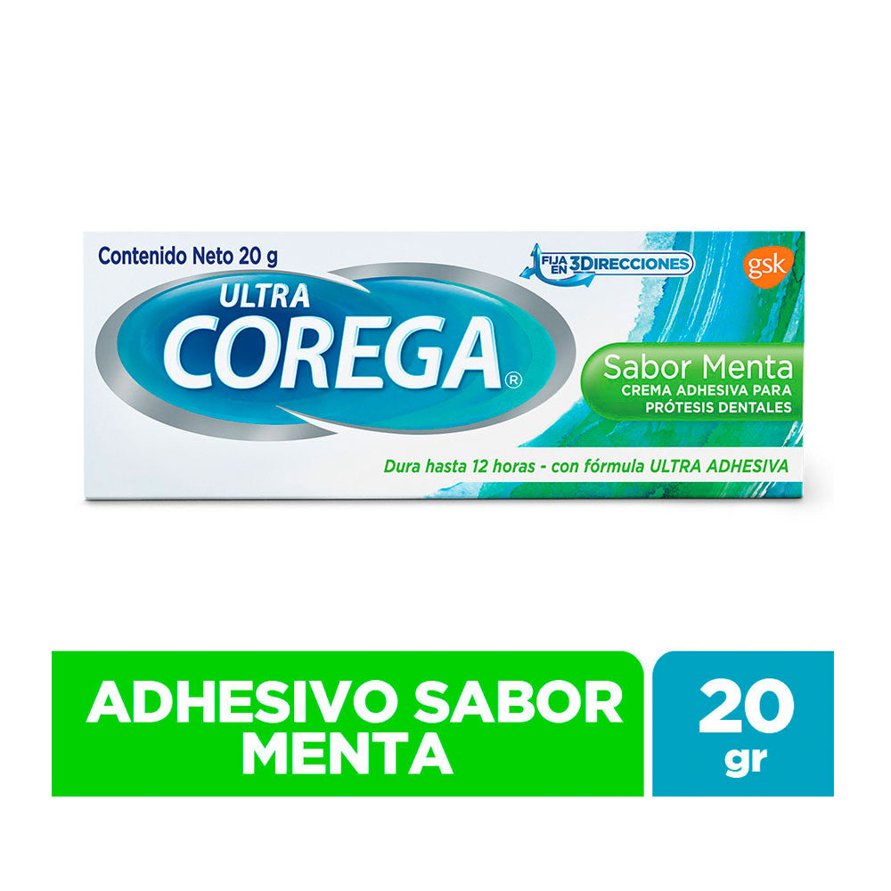 CREMA ADHESIVA COREGA ULTRA MENTA CAJA 20 G
