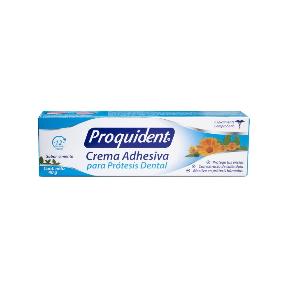 CREMA ADHESIVA PROQUIDENT PROTESIS MENTA CAJA 40 G