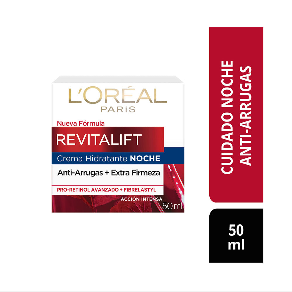CREMA ANTI-ARRUGAS REVITALIFT CLÁSICA NOCHE FRASCO 50 ML