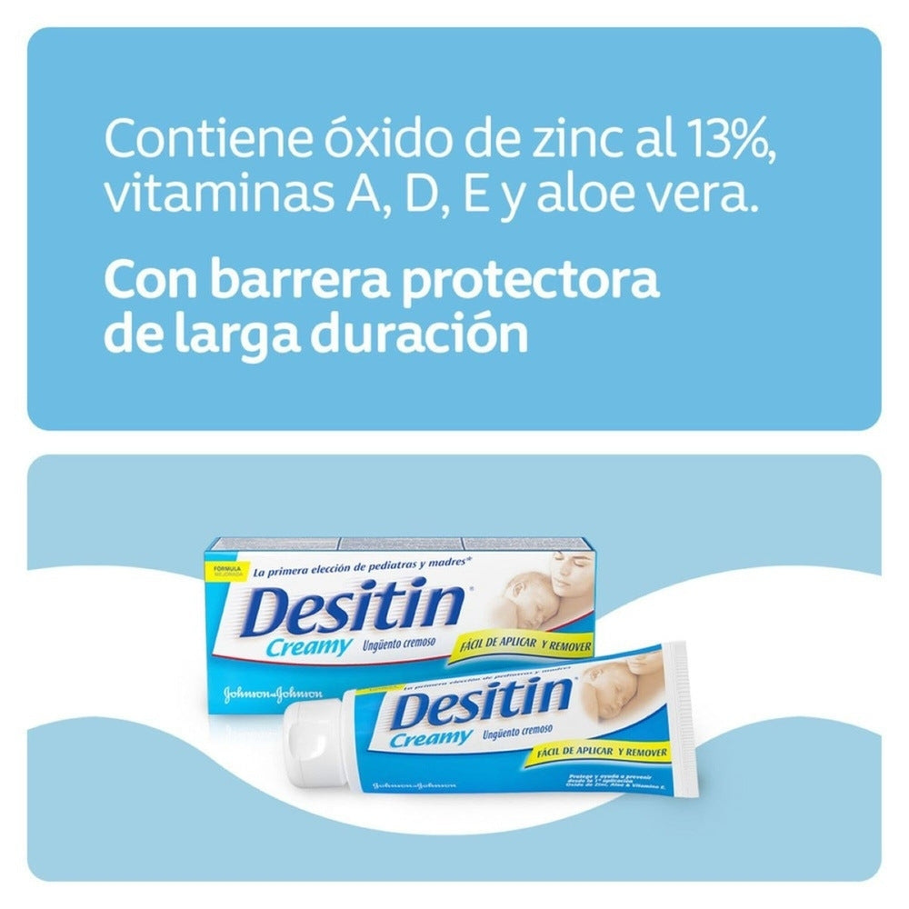 CREMA ANTIPAÑALITIS DESITIN CREAMY CAJA 57 G