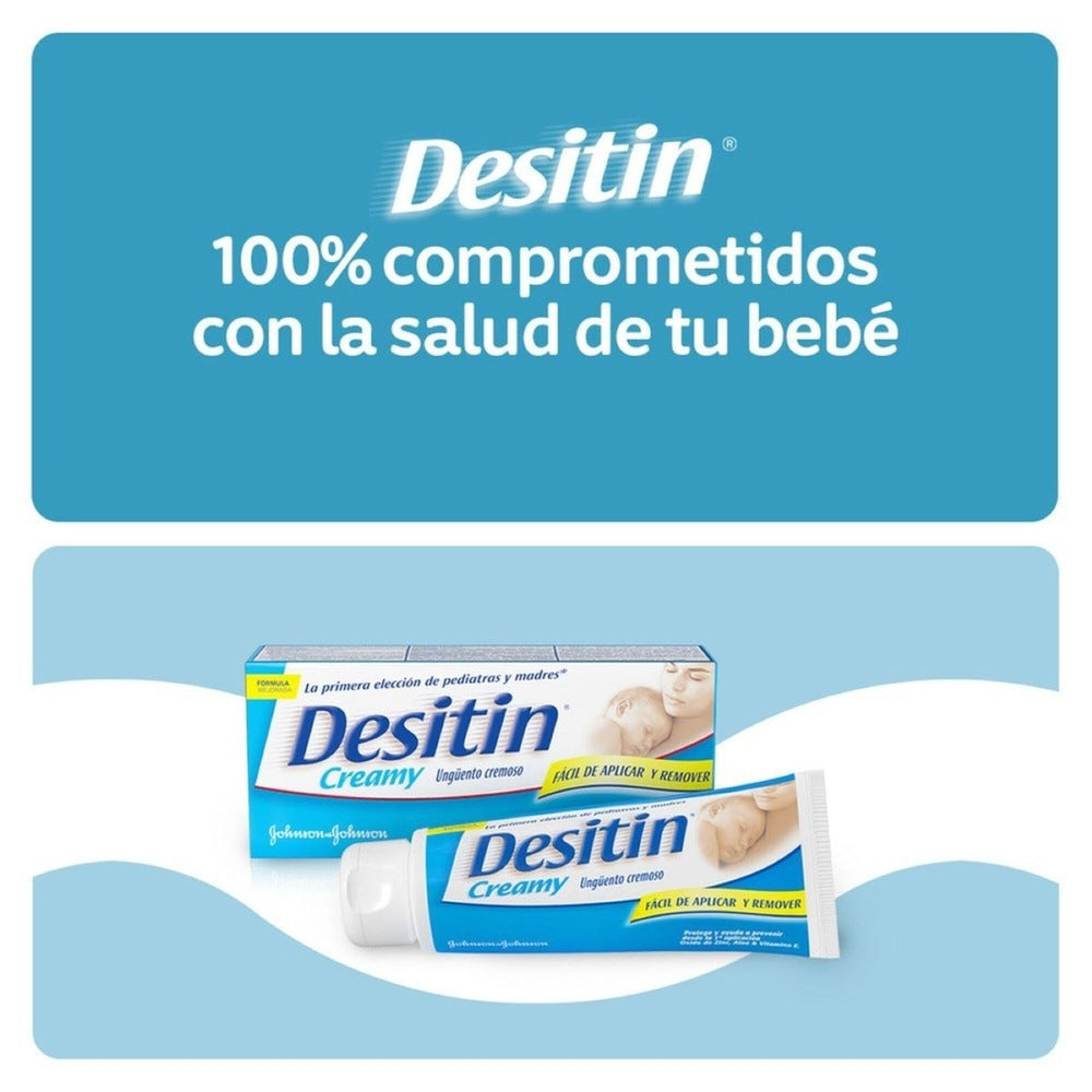 CREMA ANTIPAÑALITIS DESITIN CREAMY CAJA 57 G