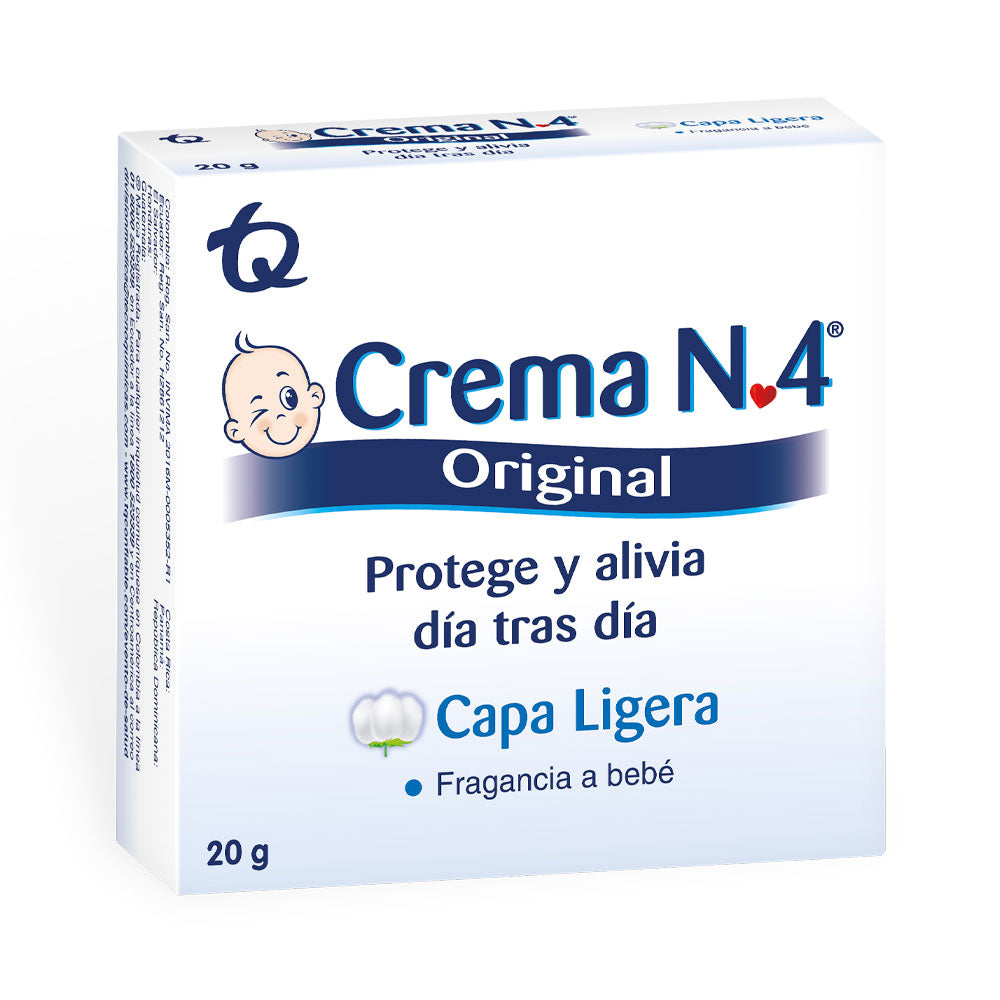 CREMA ANTIPAÑALITIS N°4 CAJA 20 G