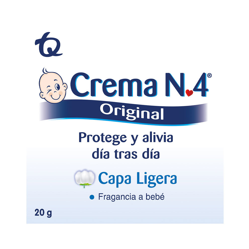 CREMA ANTIPAÑALITIS N°4 CAJA 20 G