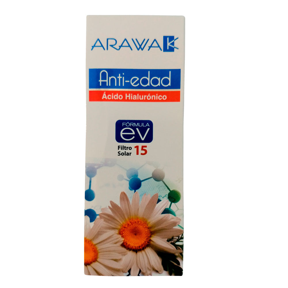 CREMA ARAWAK ANTIEDAD+ACIDO HIALURON CAJA 60 G