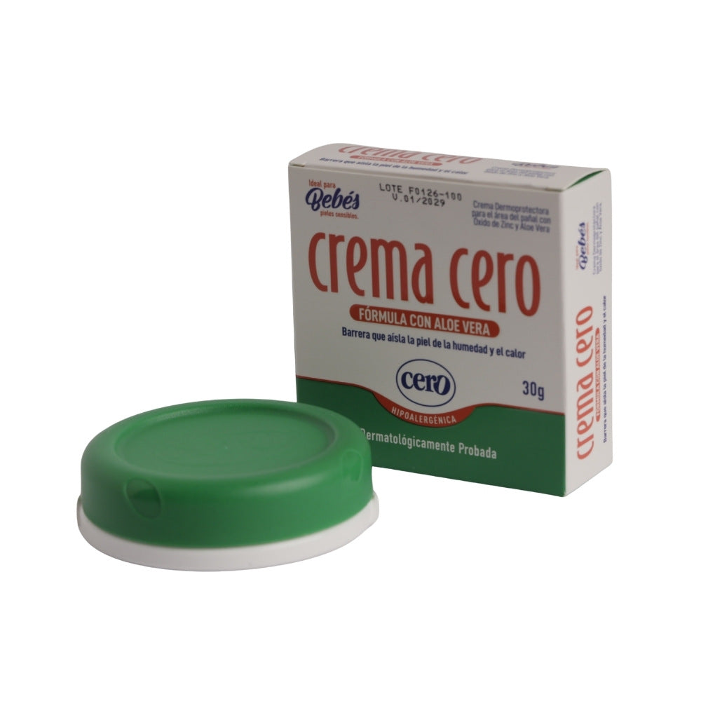 CREMA CERO ALOE VERA CAJA 30 G