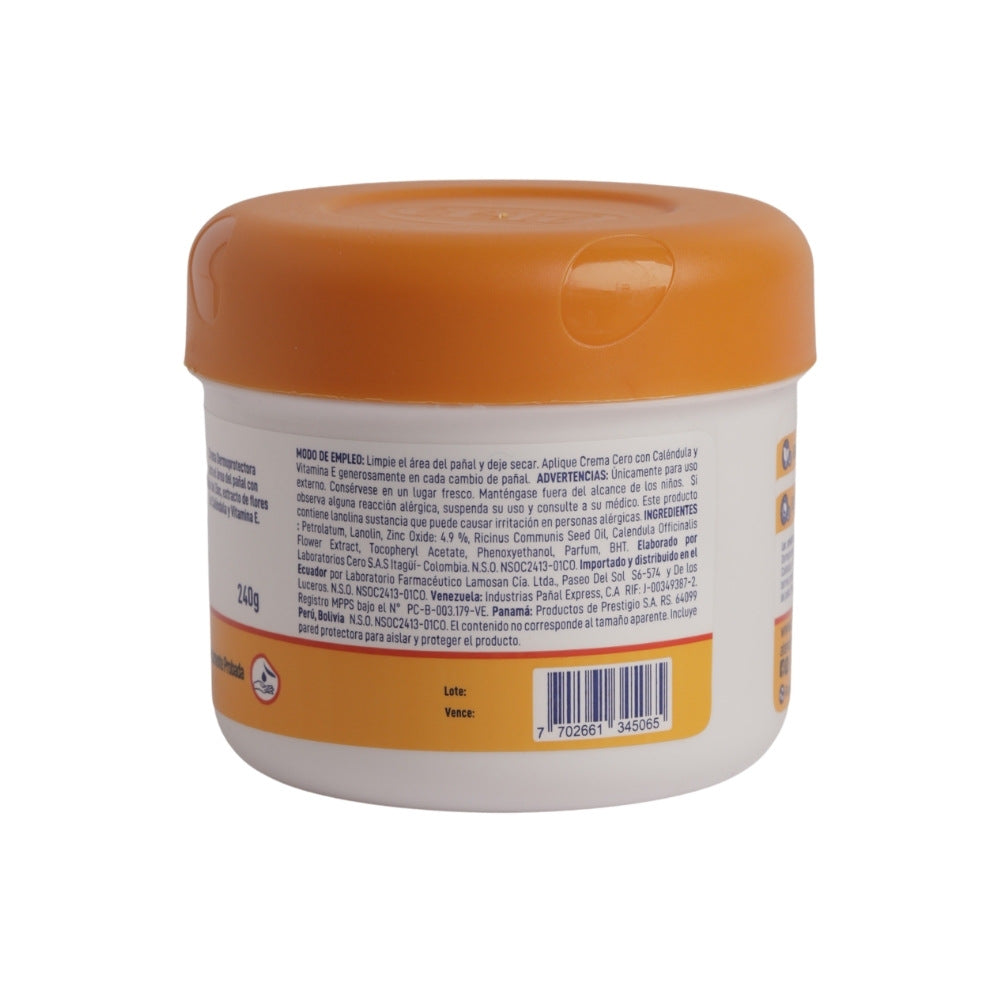 CREMA CERO CALENDULA POTE 240 G
