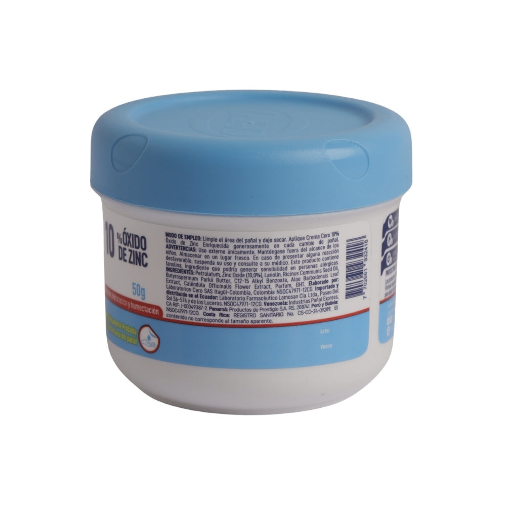 CREMA CERO ENRIQUECIDA POTE 50 G