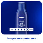 CREMA CORPORAL NIVEA MILK NUTRITIVA FRASCO 400 ML