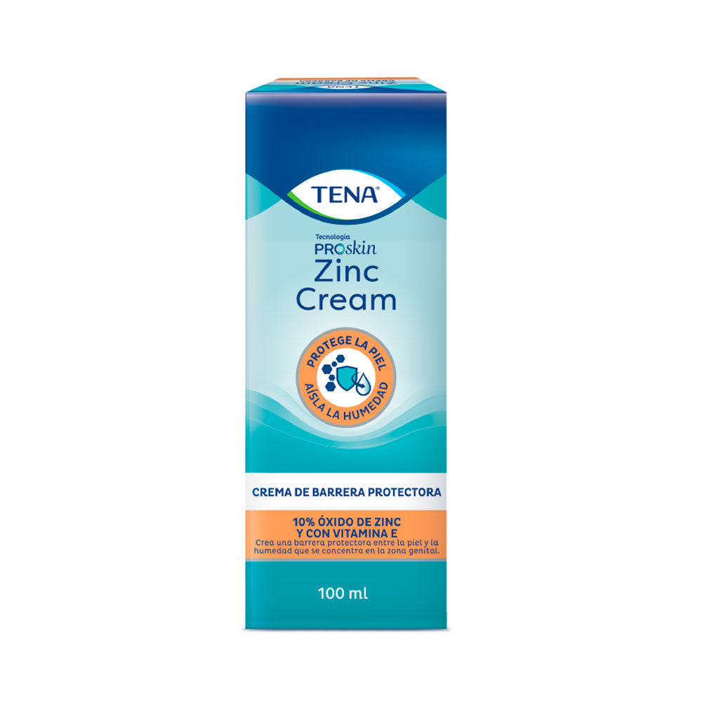 CREMA DE BARRERA TENA ZINC TUBO 100 ML