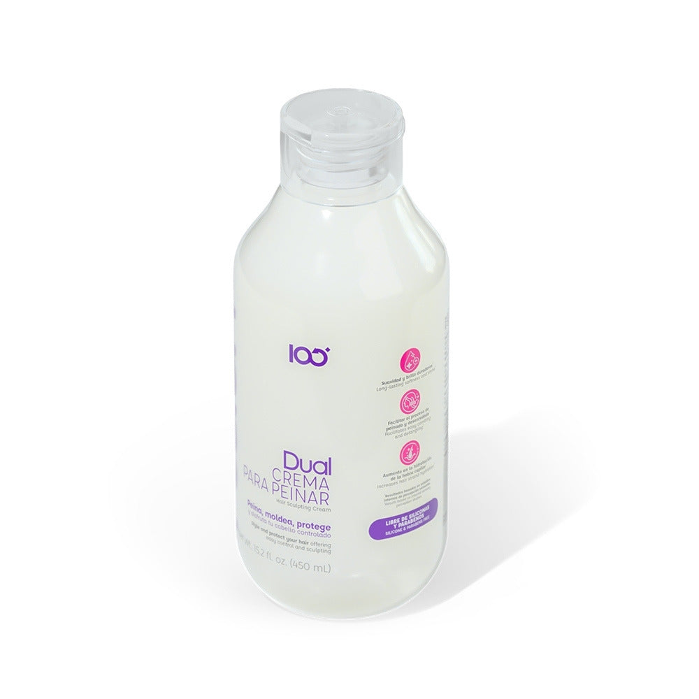 CREMA DE PEINAR DUAL LA POCION FRASCO 450 ML