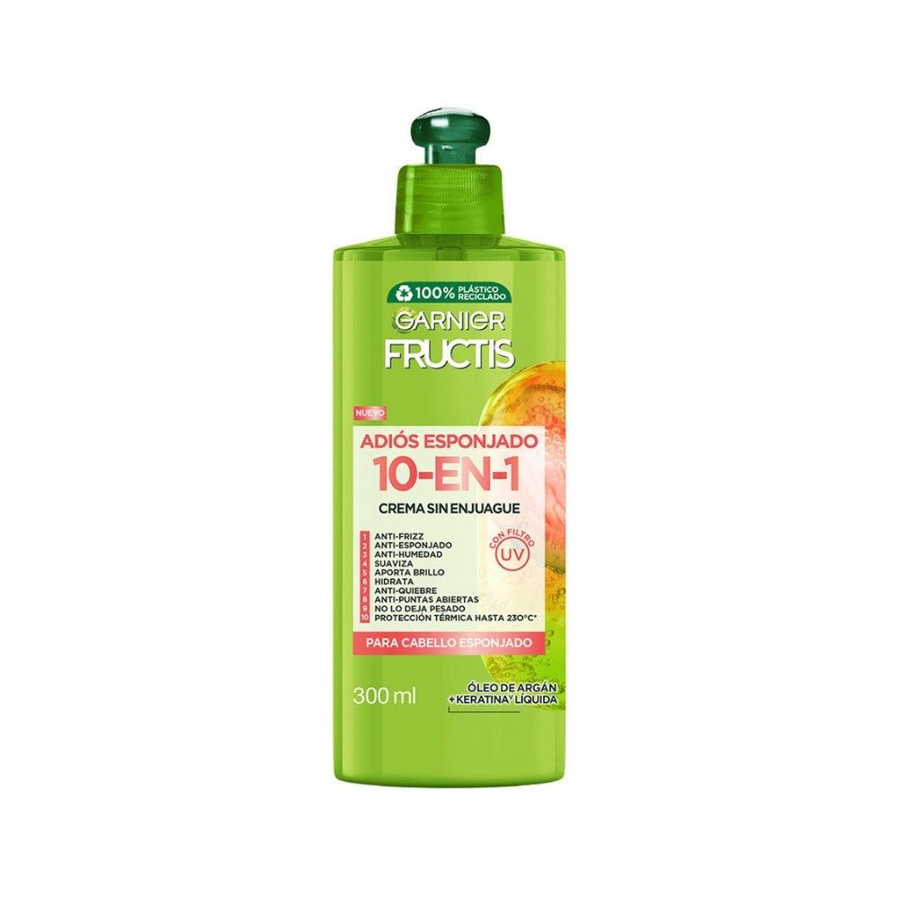 CREMA DE PEINAR FRUCTIS ADIOS ESPONJADO FRASCO 300 ML