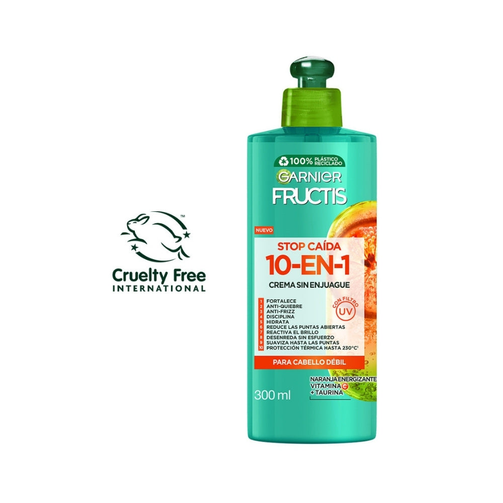CREMA DE PEINAR FRUCTIS STOP CAIDA CRECE FUERTE FRASCO 300 ML