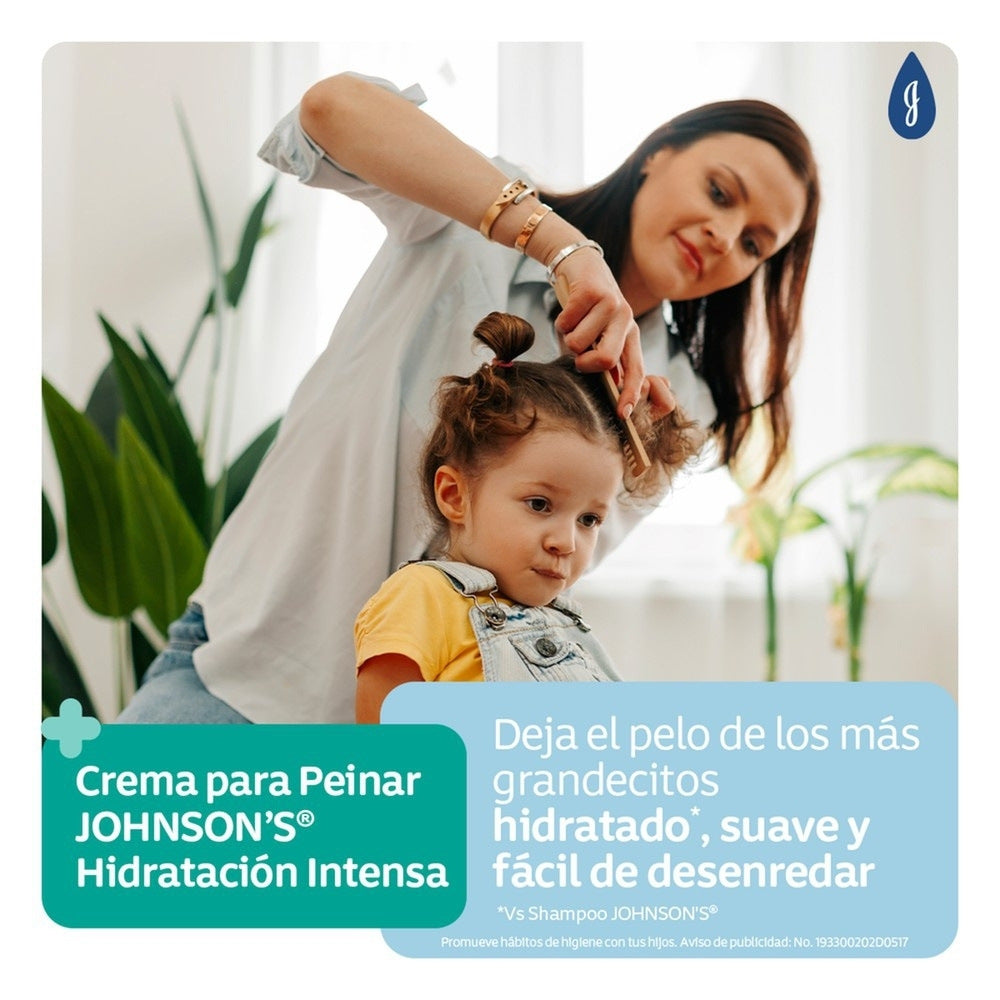 CREMA DE PEINAR JOHNSONS BABY TUBO 200 ML