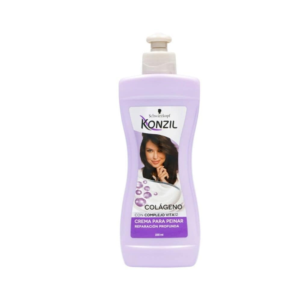CREMA DE PEINAR KONZIL COLAGENO FRASCO 230 ML