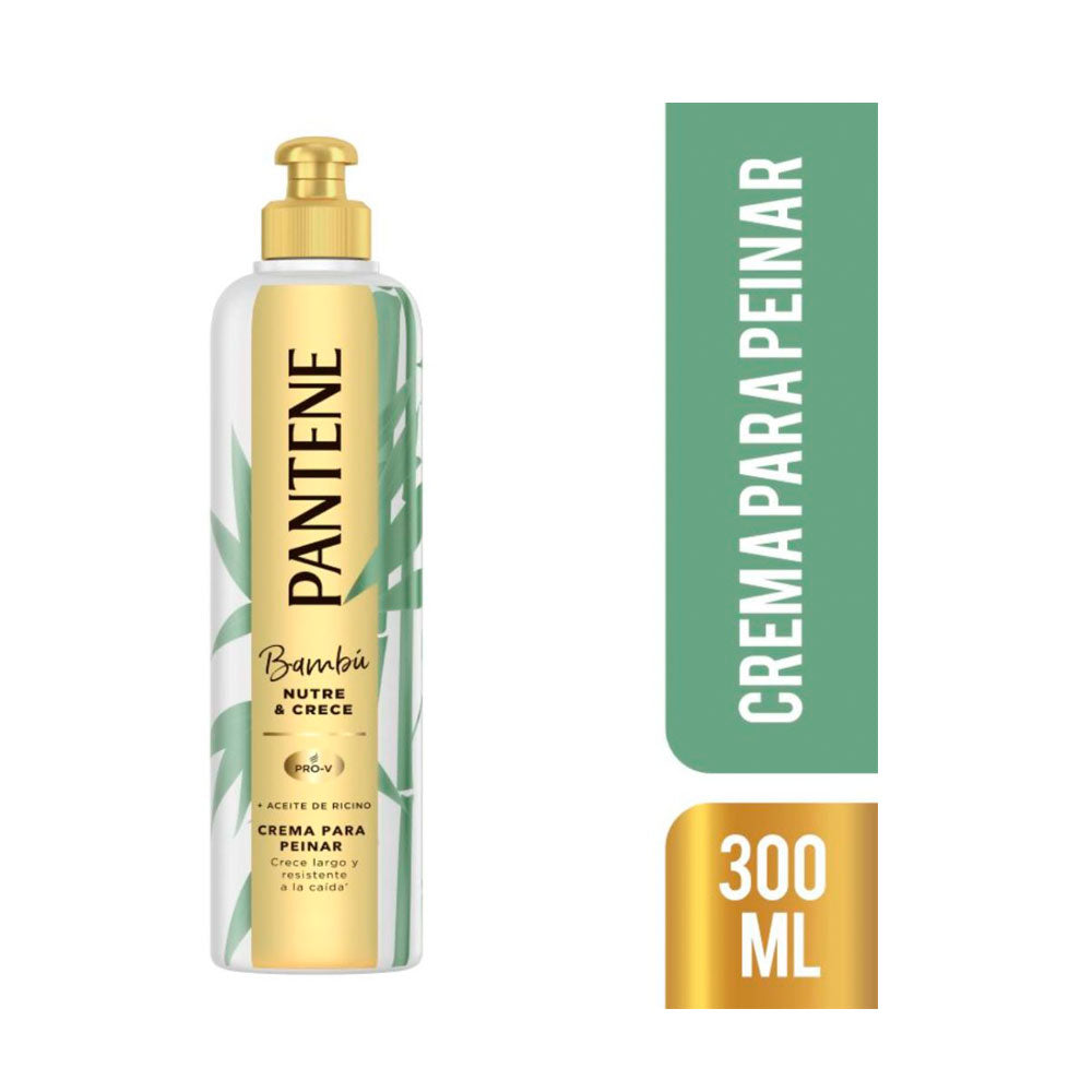 CREMA DE PEINAR PANTENE CONTROL CAIDA BAMBU FRASCO 300 ML