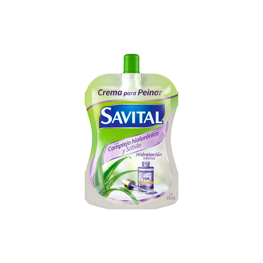 CREMA DE PEINAR SAVITAL ACIDO HIALURONICO DOYPACK 95 ML