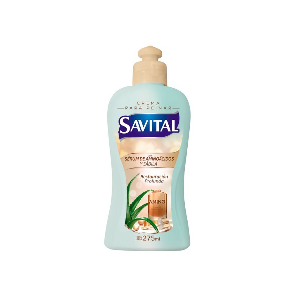 CREMA DE PEINAR SAVITAL AMINOACIDOS FRASCO 275 ML